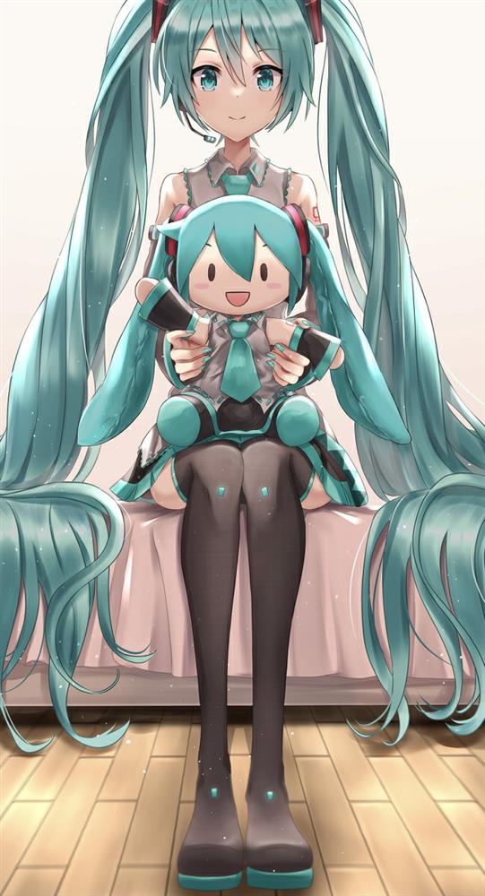 二次元美女福利图17初音未来性感美照