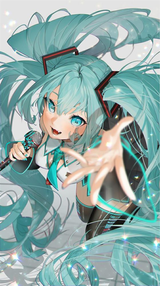 二次元美女福利图17初音未来性感美照