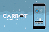 应用日推荐 更专业的天气影像功能《Carrot Weather》