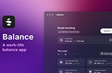 应用日推荐 设计美观的时间记录工具《Balance》