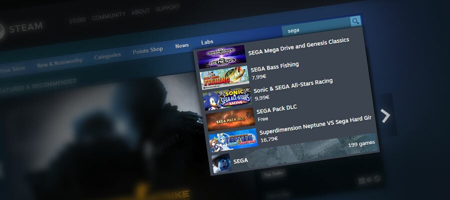 Steam搜索功能升级 可以搜索游戏开发商了