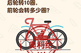 脑洞先生第135关攻略  后轮转10圈前轮会转多少圈