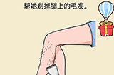 全民烧脑新版第3关攻略  帮她剃掉腿上的毛发