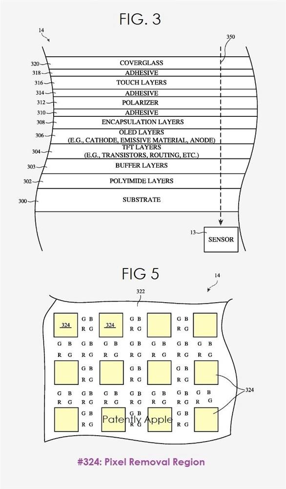 苹果获得屏下 Face ID 技术专利3.jpg