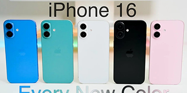 iPhone 16 标准版机模上手图