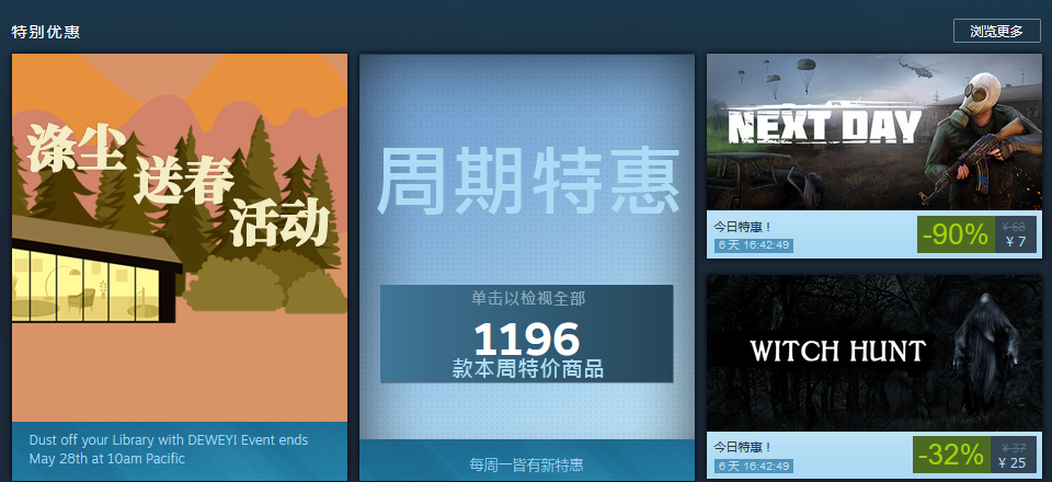 Steam今日特惠：多人生存《Next Day: Survival》新史价