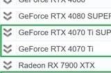RTX5070Ti跑分竟不及4070Ti 勉强超越RTX4070S