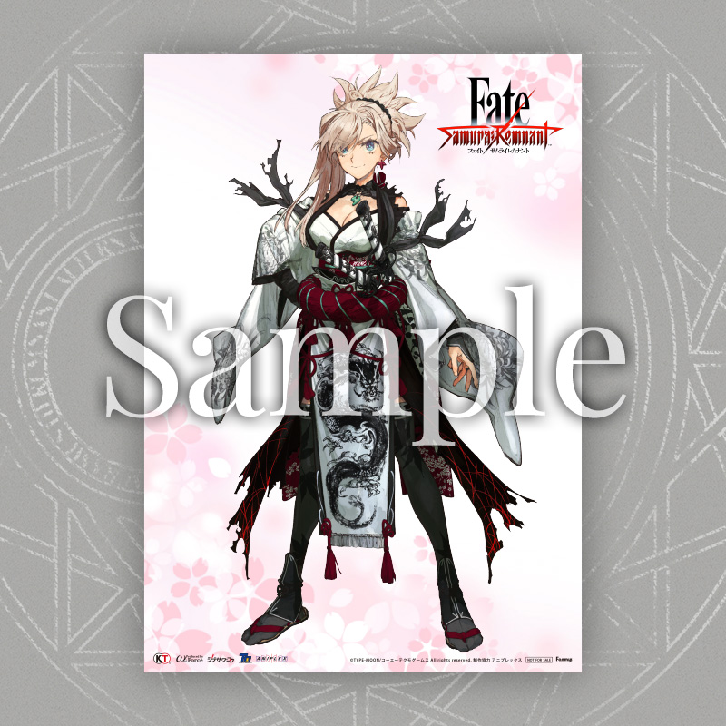 Fate/Samurai Remnant》官方更新各销售平台特典图-搞趣网