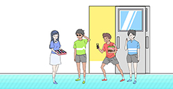 害羞男孩第14关攻略  超开心的夏天攻略