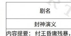 能超越经典？《封神演义》又要翻拍：年底开机 共40集