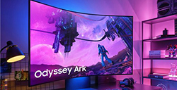 三星玄龙骑士 Ark 电竞显示器上架  55 英寸 4K 19999 元
