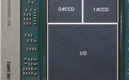 AMD最强U锐龙AI Max+ 395内核照 GPU面积大得恐怖