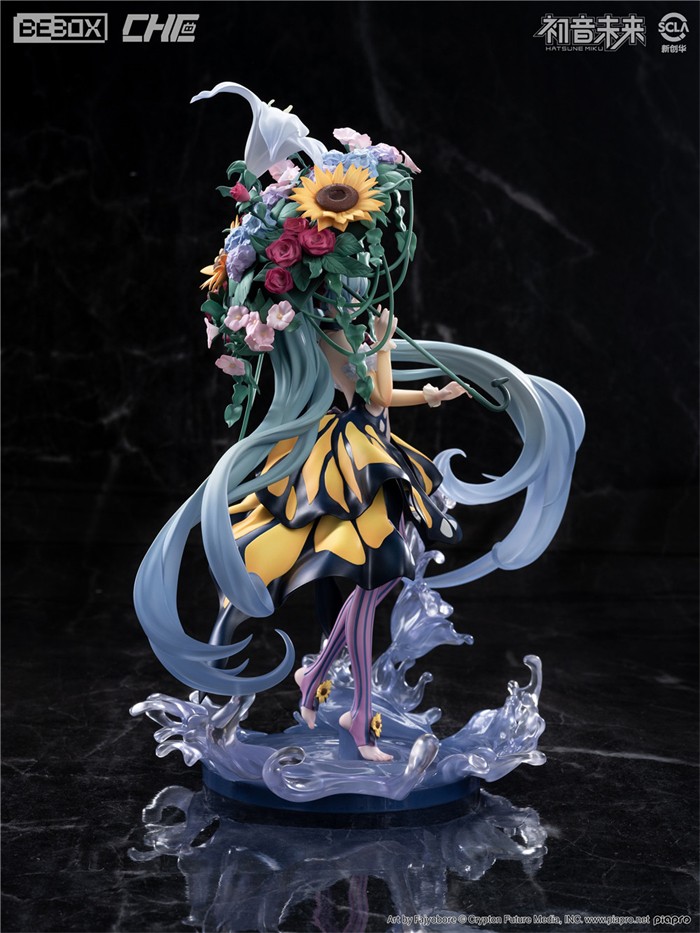 潮趣：初音未来 凤尾蝶Ver. 1/7手办  Apex-Toys