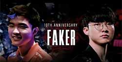 LOLS赛Faker对LPL战队的总战绩小分35-7 胜率高达83.3%