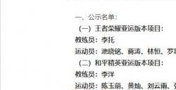 和平精英杭州亚运会名单 国家队最终名单介绍