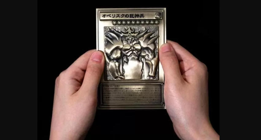 《游戏王》主题三幻神卡纯金属版公开 做工精致质感出众