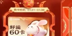 王者荣耀好运60卡赠送可以用吗