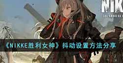 NIKKE胜利女神抖动怎么开启  抖动设置方法分享