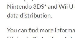 3DS和WiiU在线服务将于2024年4月上旬结束