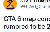 《GTA6》地图曝光!面积147平方公里 几乎是前作两倍!