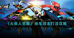 火柴人觉醒地牢领主怎么打  地牢领主打法攻略