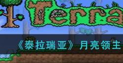 泰拉瑞亚月亮领主怎么召唤?泰拉瑞亚攻略介绍