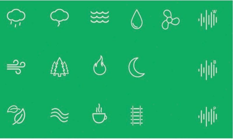 应用日推荐  定制个人专属白噪音《Noisli》