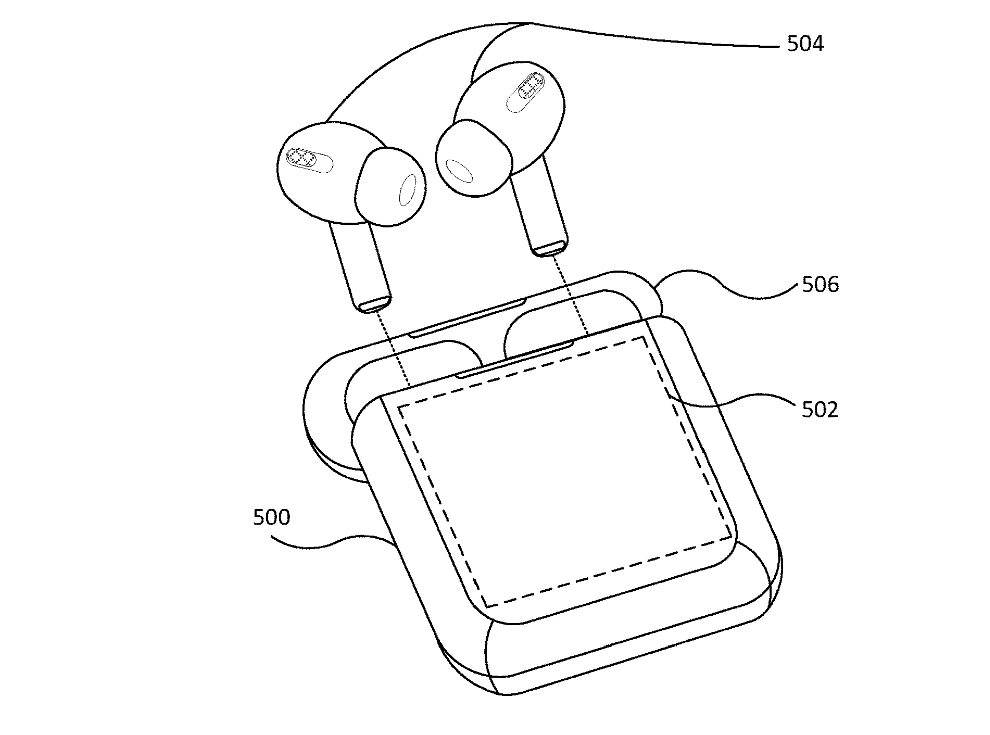 苹果带触控屏 AirPods 专利公示1.jpg