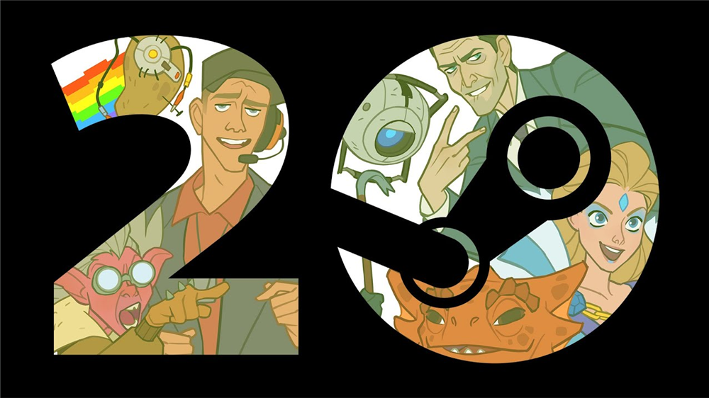 Steam 20周年感谢视频 别忘了领免费礼品！