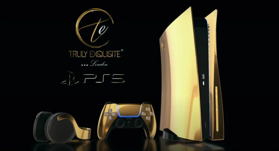 奢侈！24K纯金版PS5预购开启 售价约7万人民币