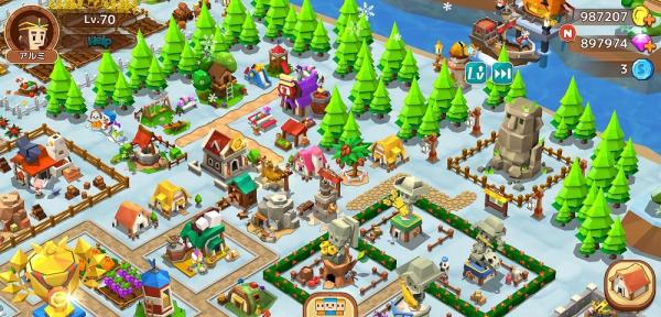 韩国人气经营手游《Fantasy Town》日本即将推出