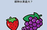 最强的脑洞第1关攻略  哪种水果最大