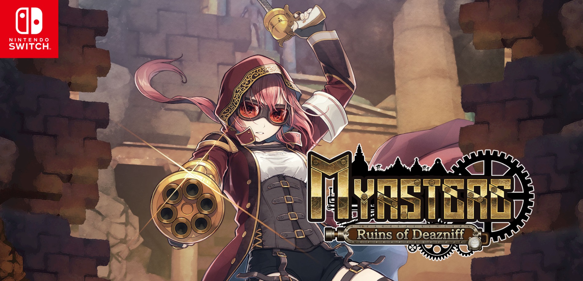 美少女动作《Myastere: Ruins of Deazniff》2021年春登Switch平台