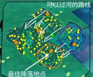 奇葩战斗家手游中吃鸡模式开局降落点在哪呢  吃鸡模式开局降落点推荐