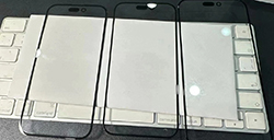 iPhone 15系列前玻璃面板曝光  全系采用“灵动岛”设计