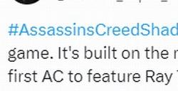 《刺客信条：影》采用全局光追 系列首款仅登次世代游戏