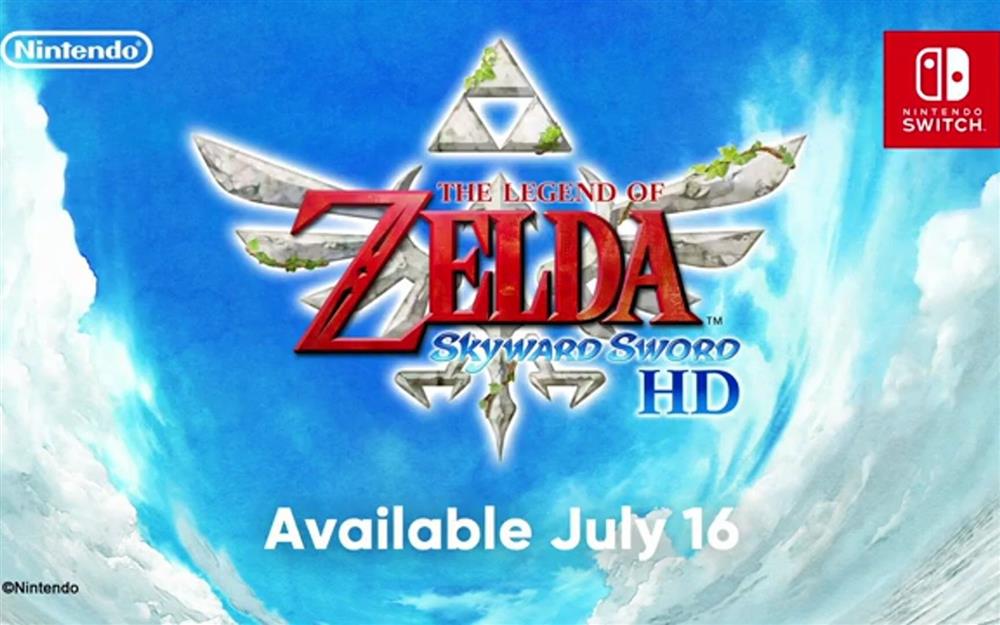 《塞尔达传说：御天之剑HD》新宣传片公布  将于7月16日正式发售