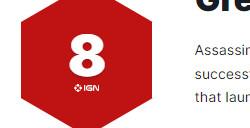 《刺客信条：幻景》媒体评价解禁 IGN 8分