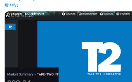 Take Two CEO盛赞Switch2  称任天堂积极解决第三方难题