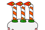 脑洞大神第12关攻略  今天是小明3岁生日帮他点亮蜡烛