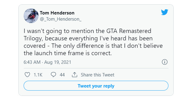 《GTA》三部曲复刻版可能要在明年才发售