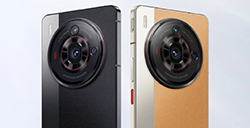 努比亚Z50SPro手机外观公布小牛皮玻璃圆盘相机