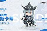 潮趣：《明日方舟》斯卡蒂 赏金猎人 粘土人  Good Smile