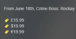 《法外枭雄：滚石城》Steam平台售价公布低于其他平台且DLC限免