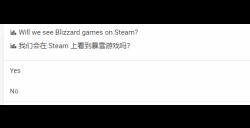 若微软收购完成 过半玩家认为暴雪游戏会上Steam