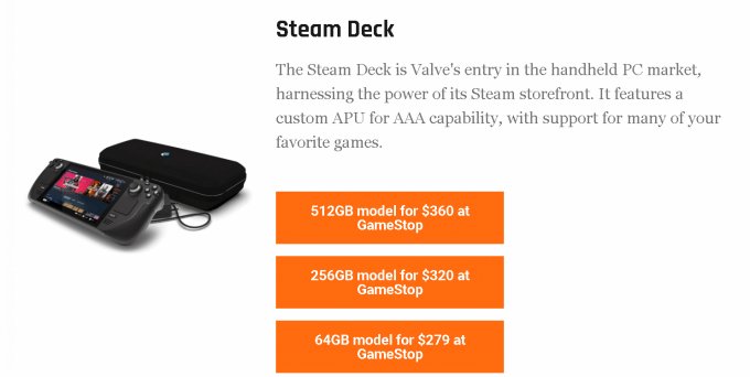 翻新版Steam Deck迎来促销最低价格约1980元-搞趣网