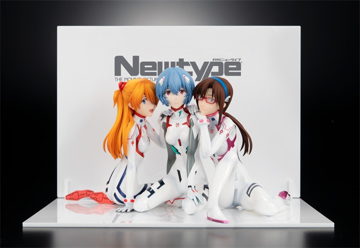 潮趣：《福音战士新剧场版：终》明日香·零·真理 Newtype Ver. 1/8手办 Our Treasure