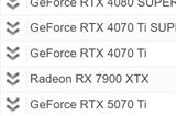 不敌前辈RTX 4090！RTX 5090在PassMark排行榜跌至第二