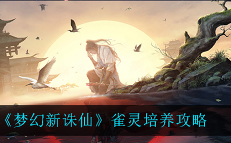 梦幻新诛仙中雀灵怎么培养  雀灵培养攻略