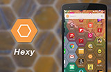 应用日推荐  能帮你按颜色归类 App 的桌面《六边形桌面Hexy Launcher》